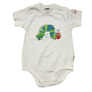 The Very Hungry Caterpillar Eric Carle Bodysuit Onesie Baby 9-12 M VTG Y2K